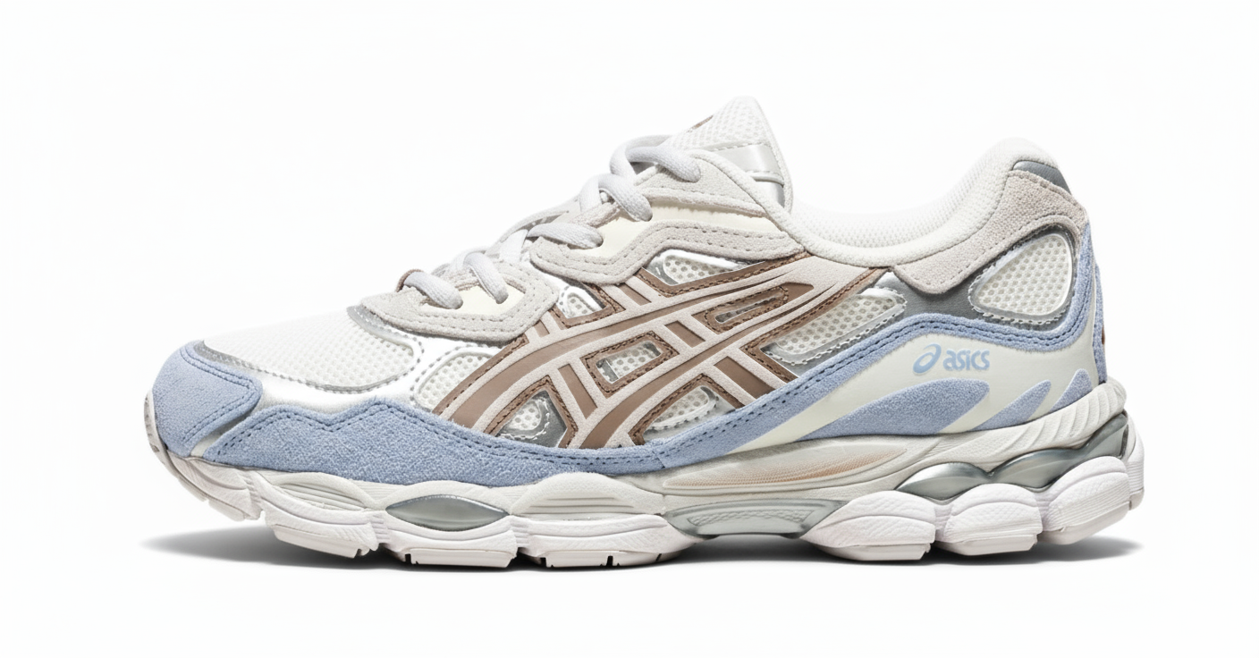 ASICS Gel-NYC Cream Cloud Grey Blue - OnSize