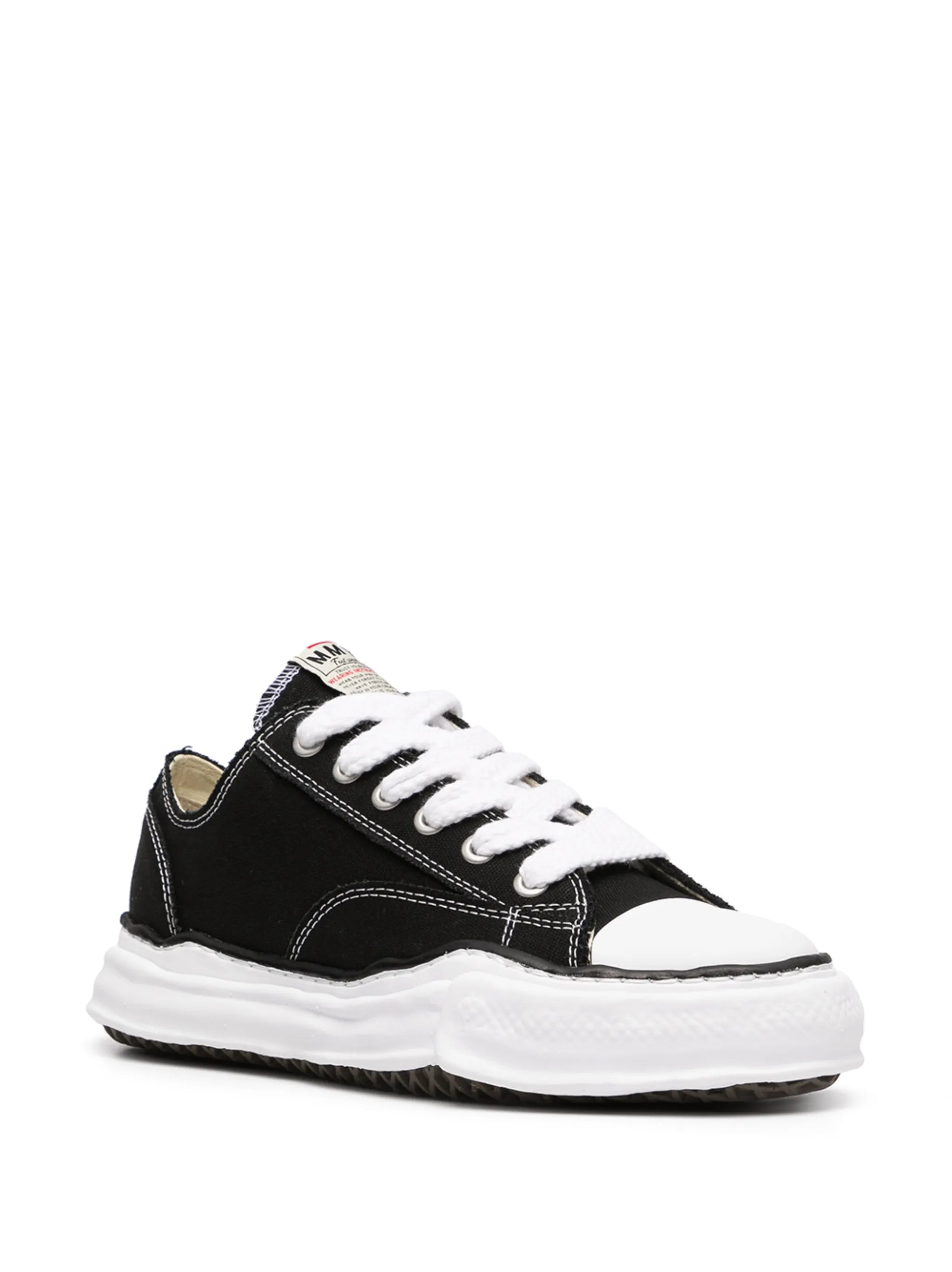 Maison Mihara Yasuhiro Peterson OG Sole Canvas Low Black - OnSize