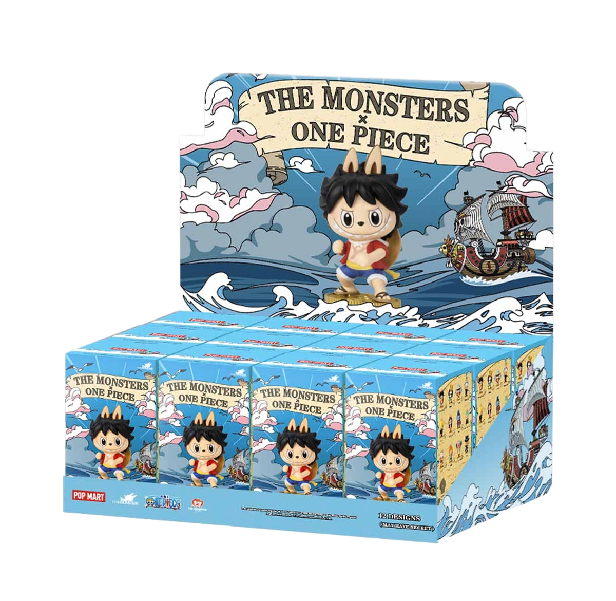 Pop Mart Labubu The Monsters x One Piece Series - OnSize