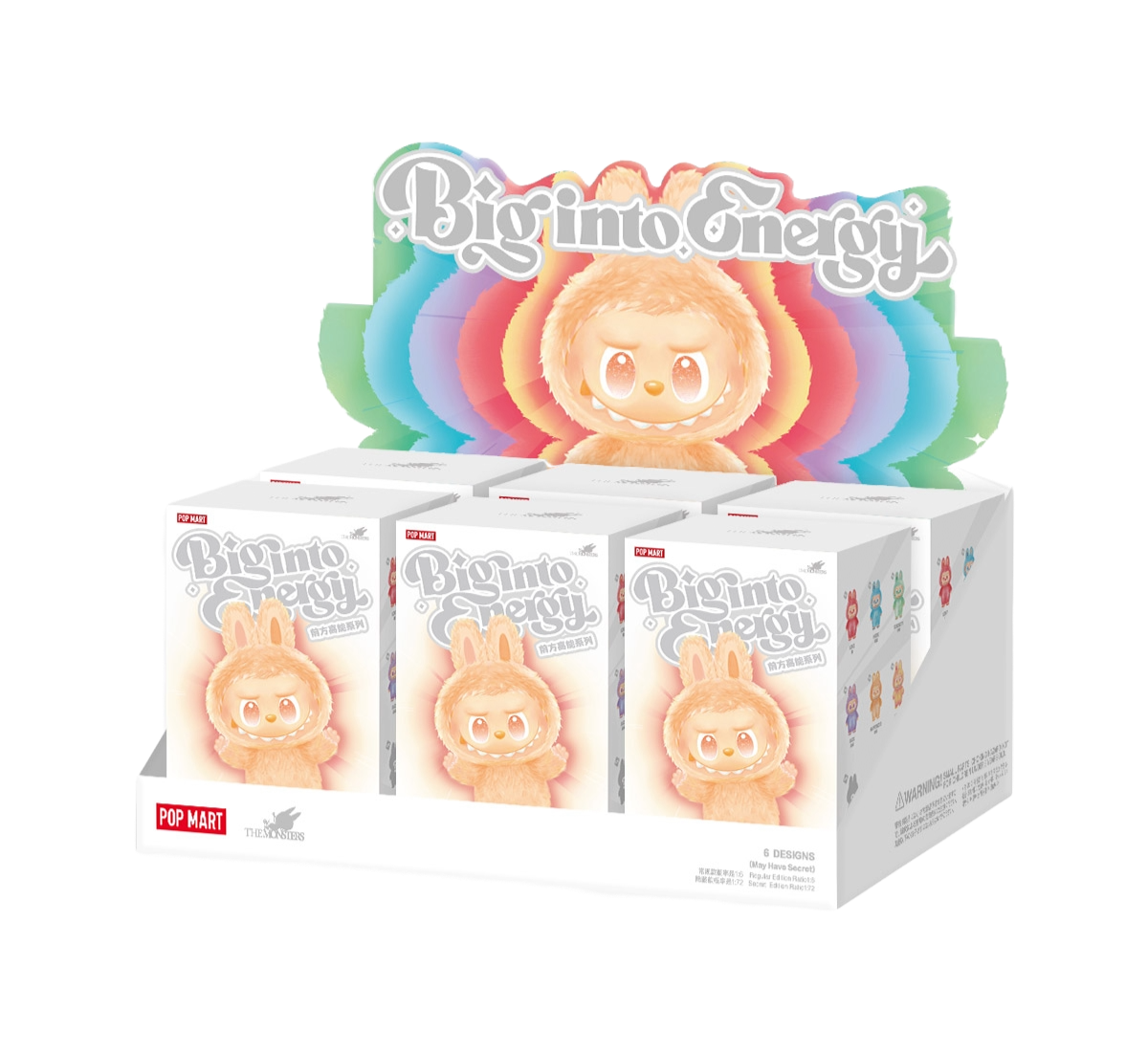 Pop Mart Labubu The Monsters Big into Energy - OnSize