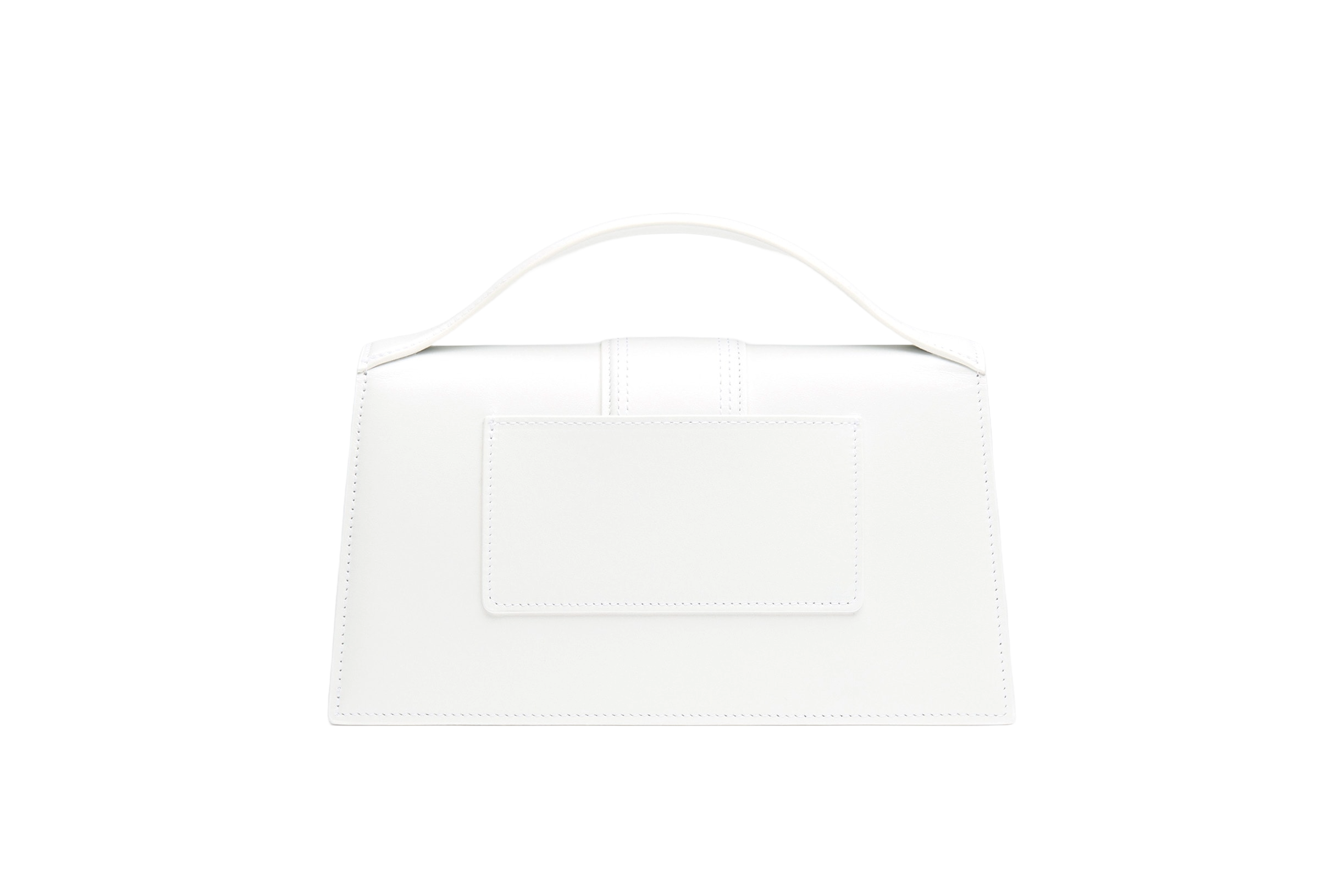 Jacquemus Le grand Bambino Crossbody Strap Handbag White - OnSize