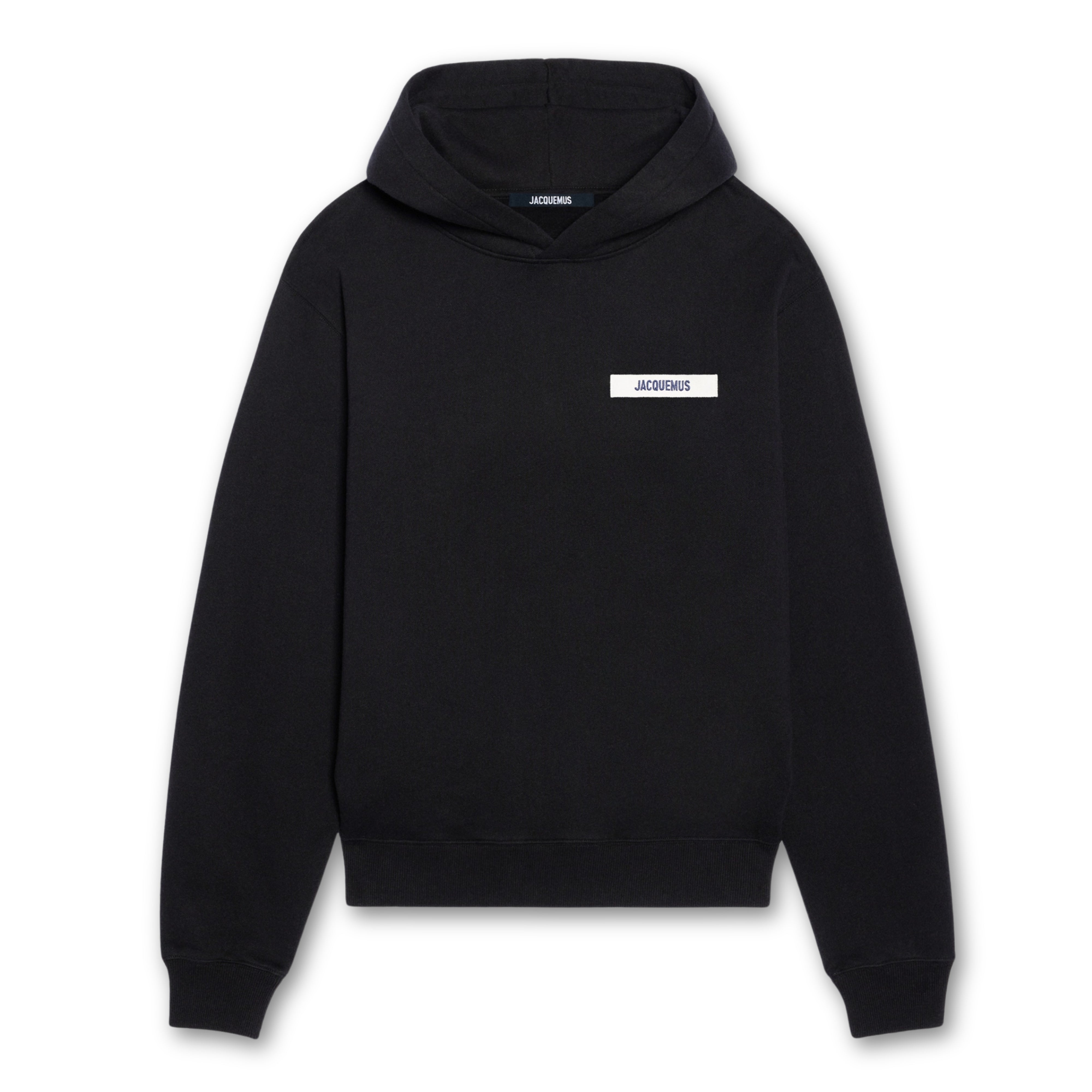 Jacquemus Gros Grain Hoodie Black