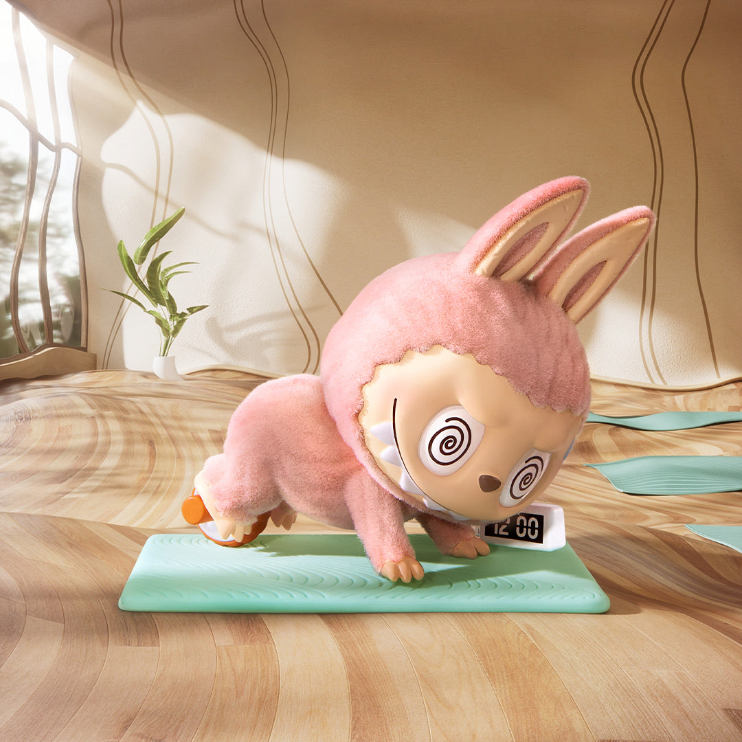Pop Mart Labubu The Monsters Lazy Yoga Series - OnSize