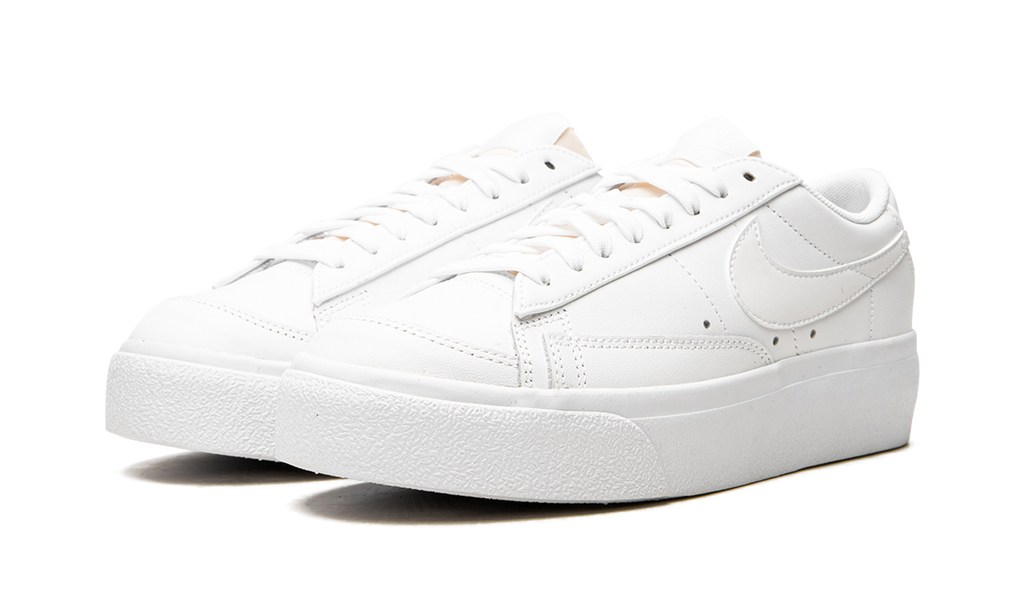 Nike Blazer Low Platform Triple White - OnSize