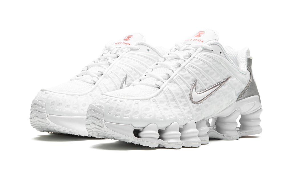 Nike Shox TL White Metallic Silver - OnSize