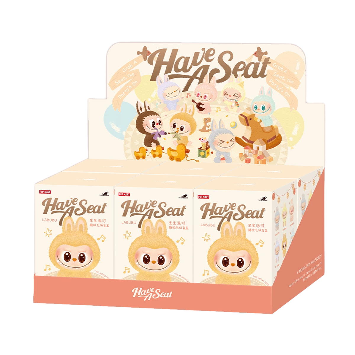 Pop Mart Labubu The Monsters Have a Seat - OnSize