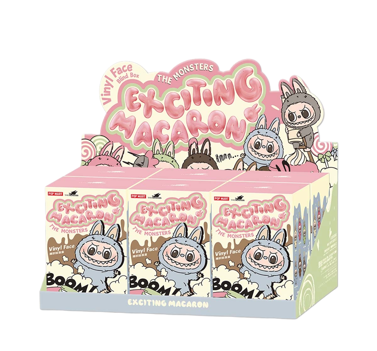 Pop Mart Labubu The Monsters Tasty Macarons - OnSize