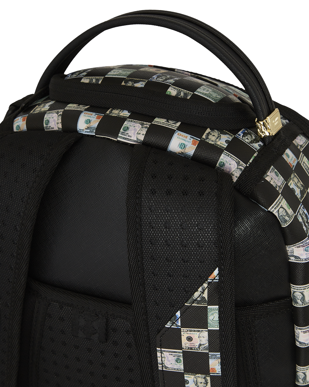 Sprayground Money Check Pattern DLX Backpack - OnSize