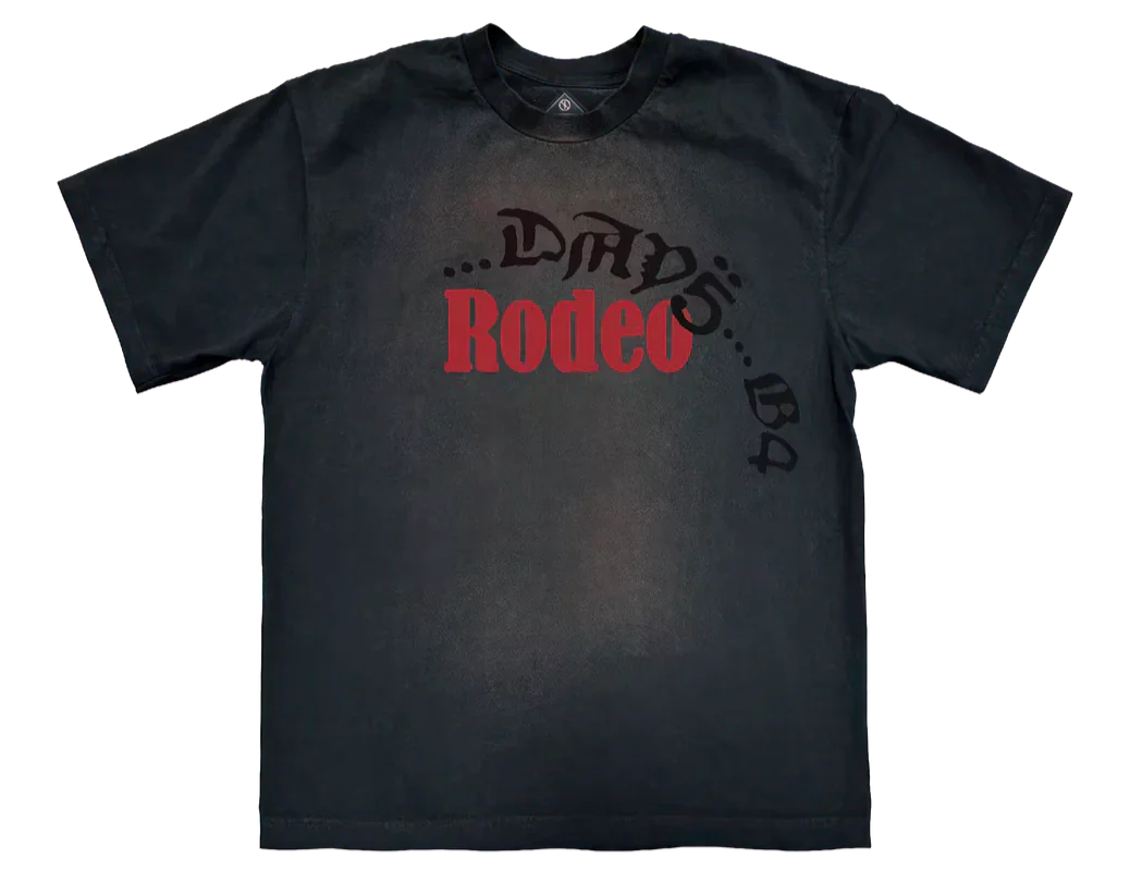Travis Scott Cactus Jack x Sp5der Days Before Rodeo I Tee Black - OnSize