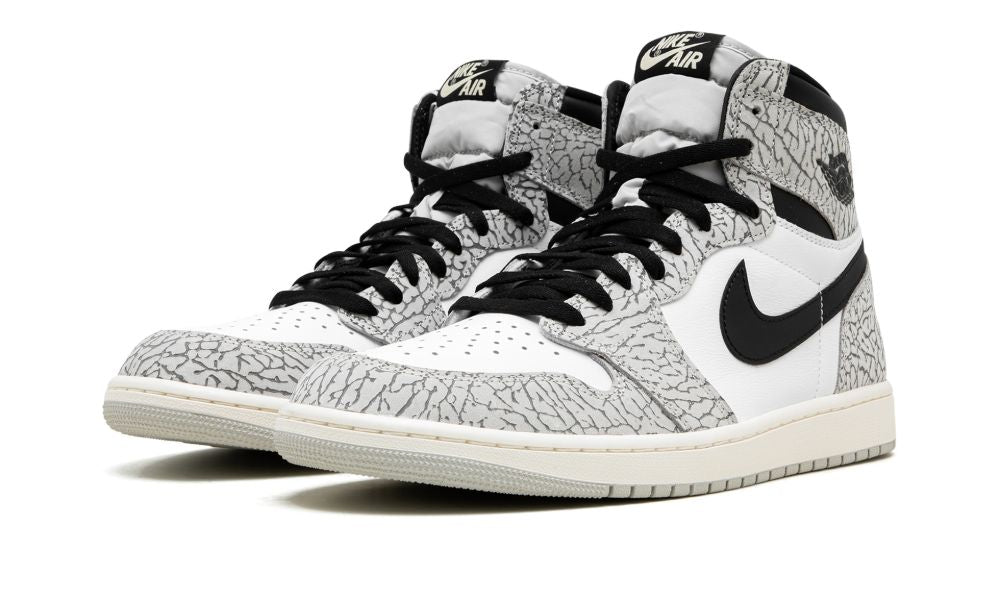 Jordan 1 Retro High OG White Cement - OnSize