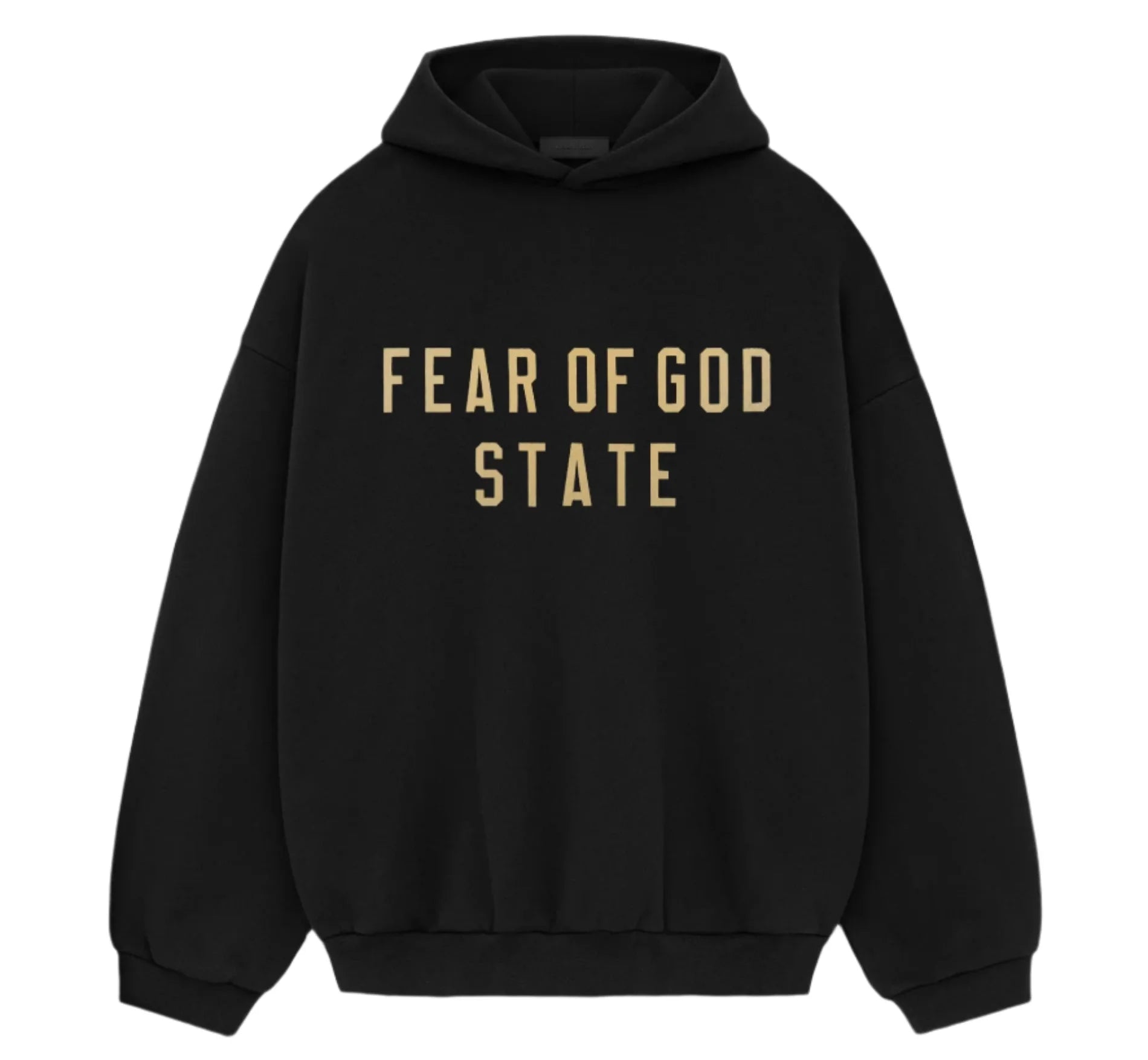 Fear of God Essentials Fleece Hoodie Black - OnSize