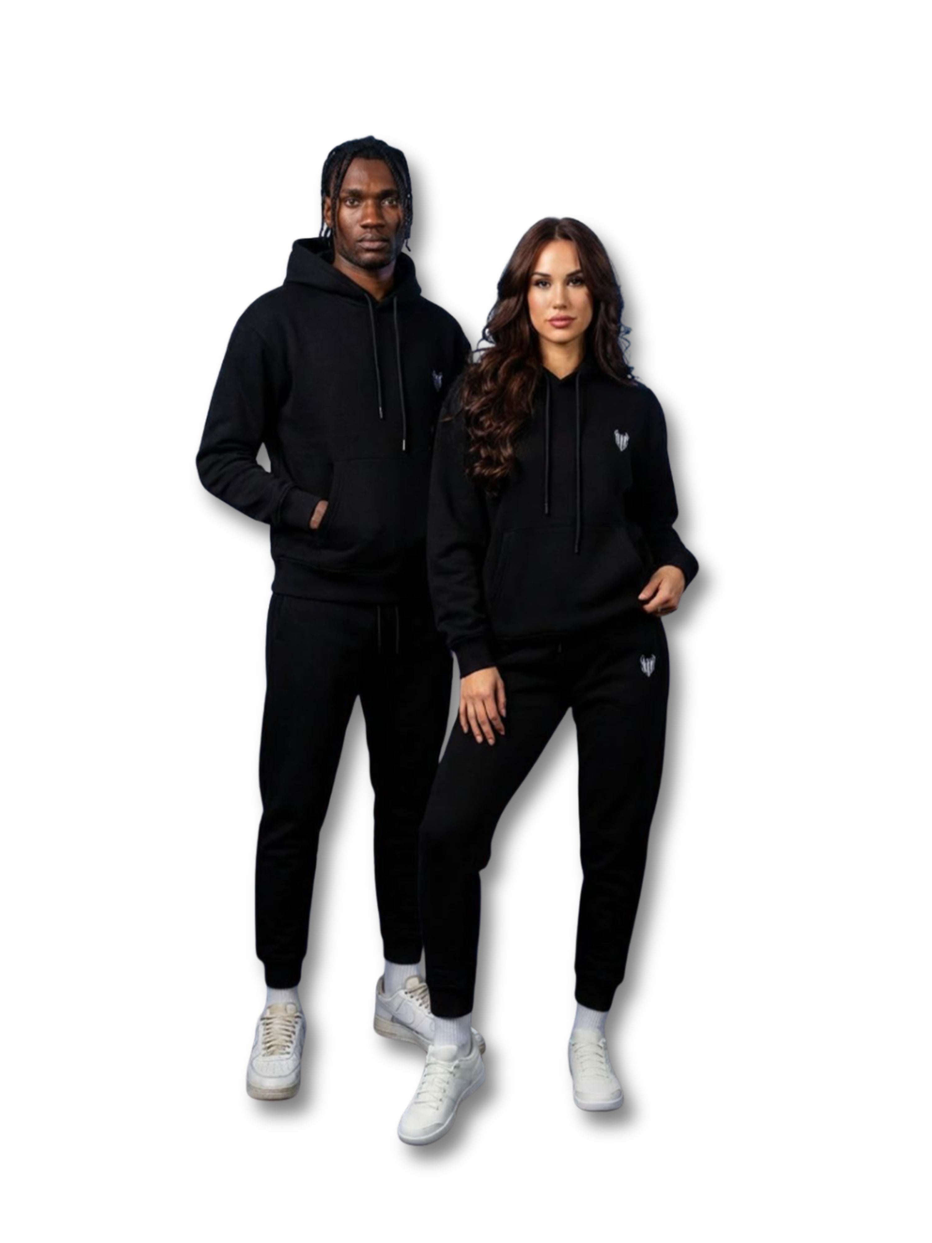 HELL FIGHT Basic Sweatpants Black