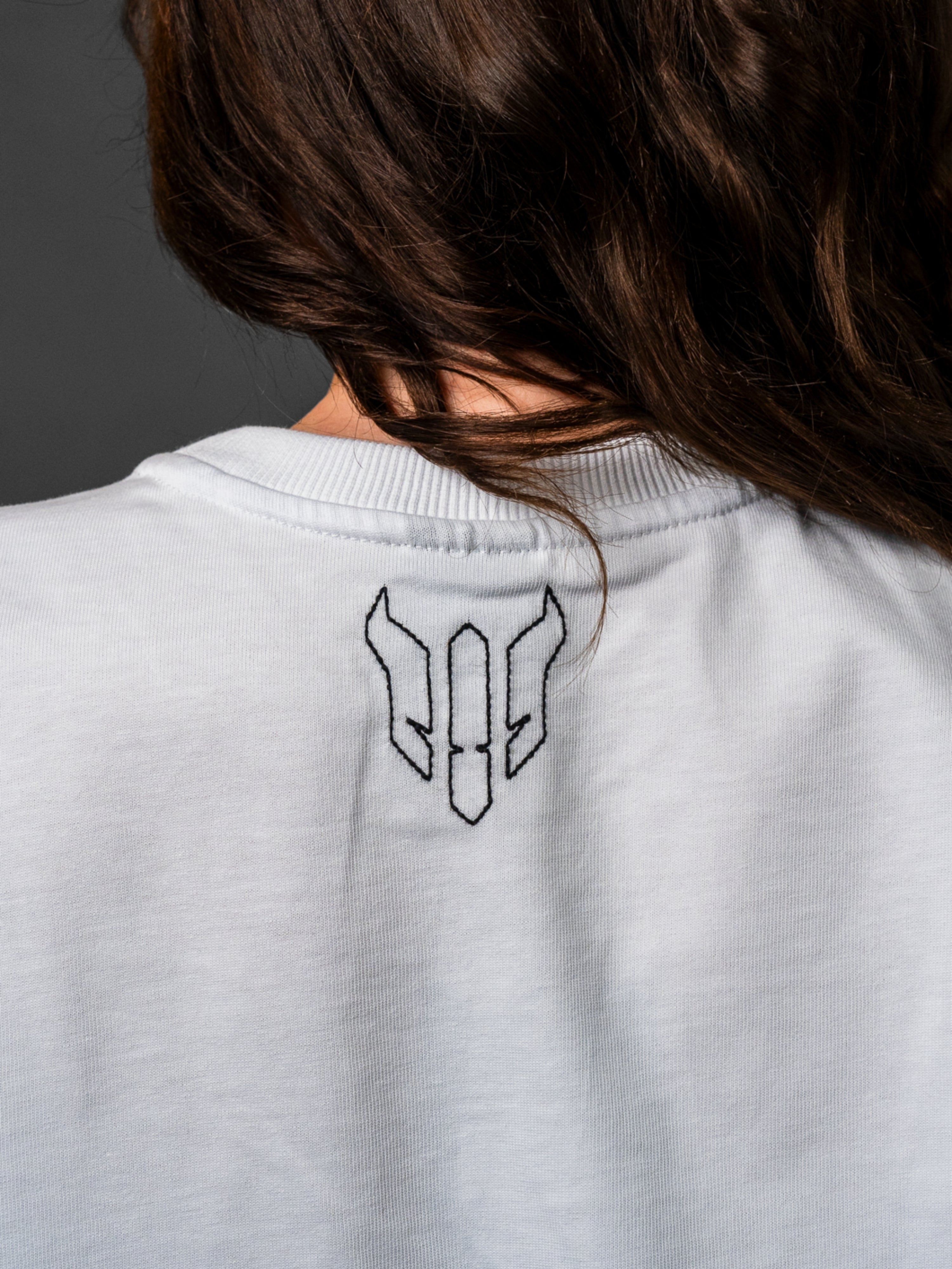 HELL FIGHT Oversize T-shirt White