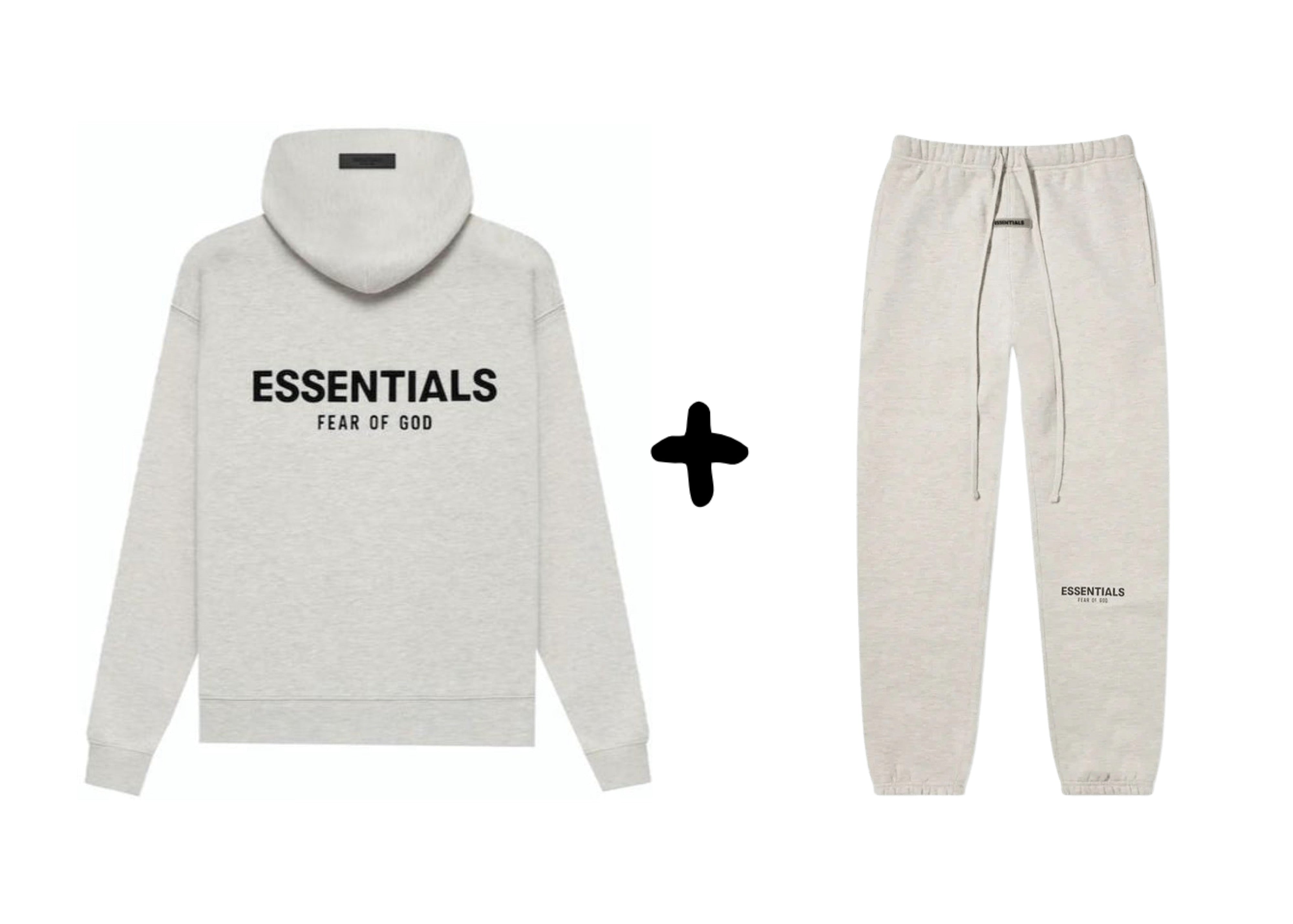 Fear of God Essentials Light Oatmeal Set - OnSize