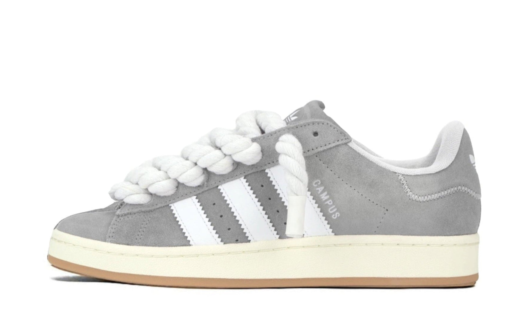 adidas Campus 00s Grey White / White Rope Laces - OnSize