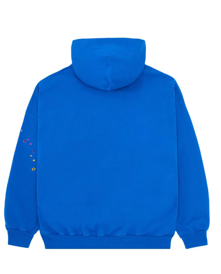 Sp5der TC Hoodie Blue - OnSize
