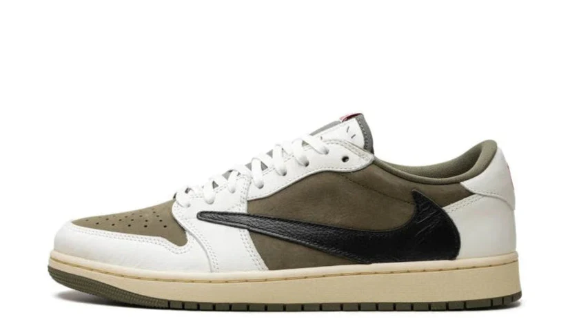 Jordan 1 Retro Low OG SP Travis Scott Medium Olive - OnSize