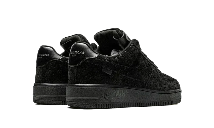 Louis Vuitton Nike Air Force 1 Low By Virgil Abloh Black - OnSize
