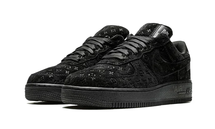 Louis Vuitton Nike Air Force 1 Low By Virgil Abloh Black - OnSize