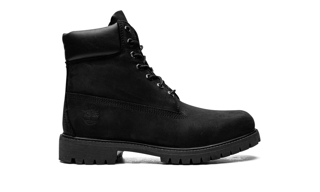 Timberland 6" Boot Black Nubuck Premium - OnSize