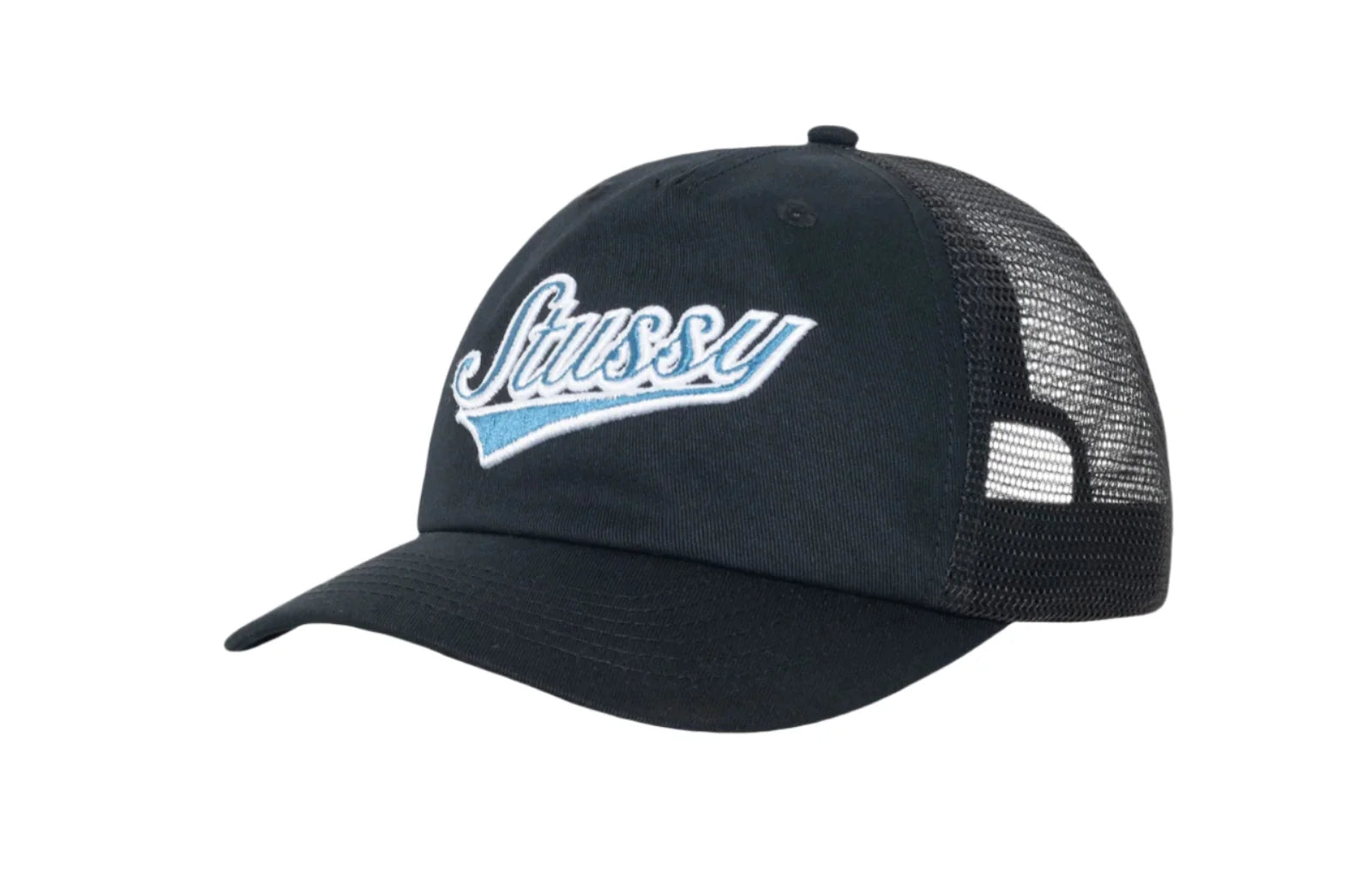 Stussy Athletic Trucker Cap Black - OnSize