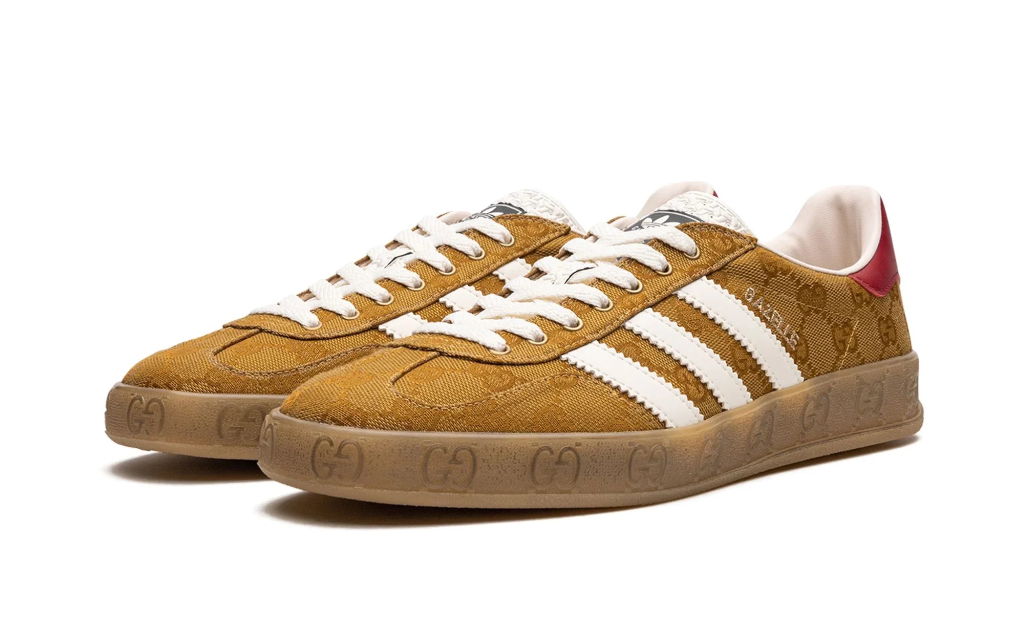 adidas Gazelle Gucci Original GG Beige Brown - OnSize