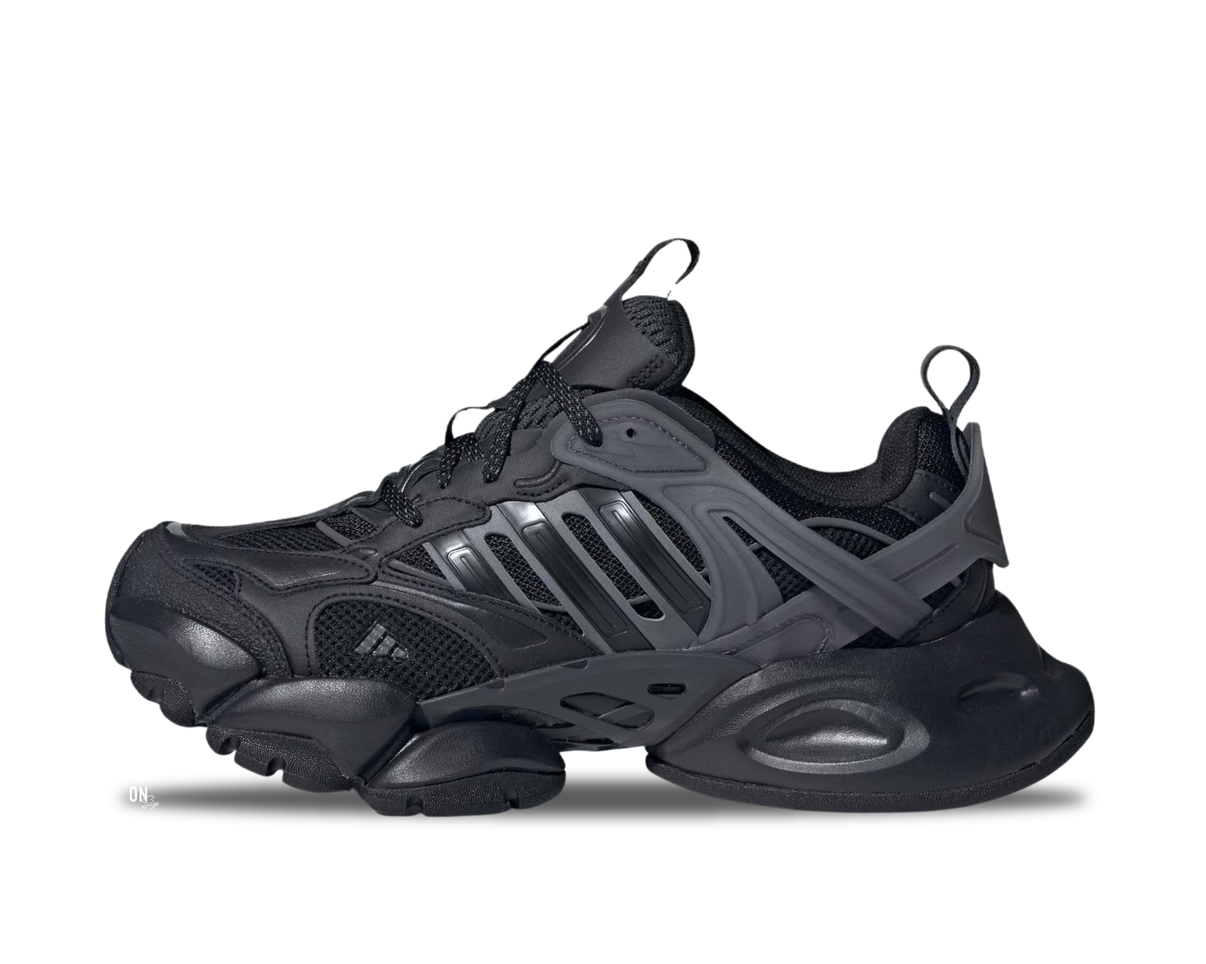 adidas XLG Runner Deluxe Black Grey - OnSize