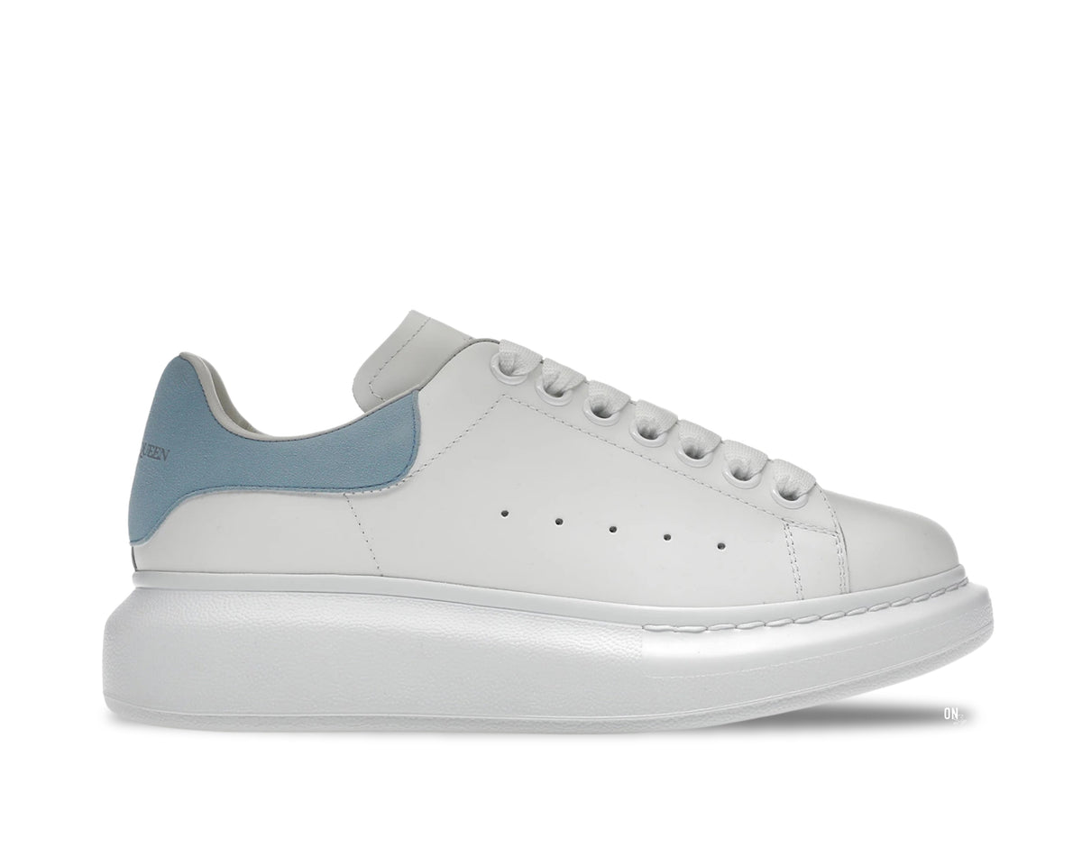 Alexander McQueen Oversized Sneakers White Powder Blue - OnSize
