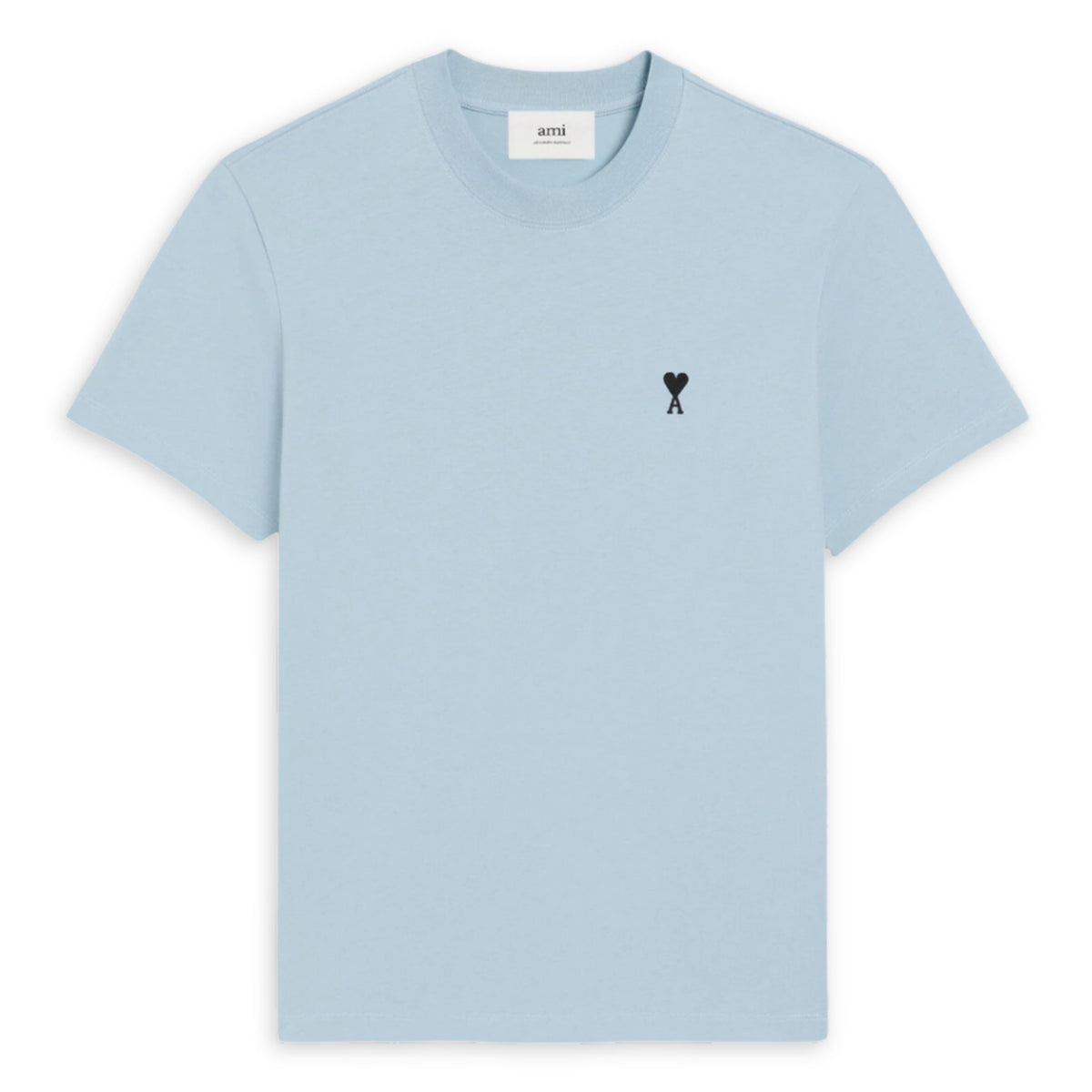 Ami Paris Ami de Coeur T-shirt Sky Blue - OnSize