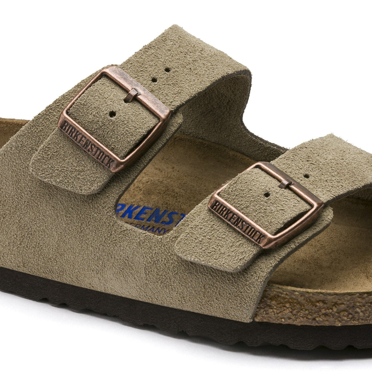 Birkenstock Arizona Soft Footbed Suede Taupe - OnSize