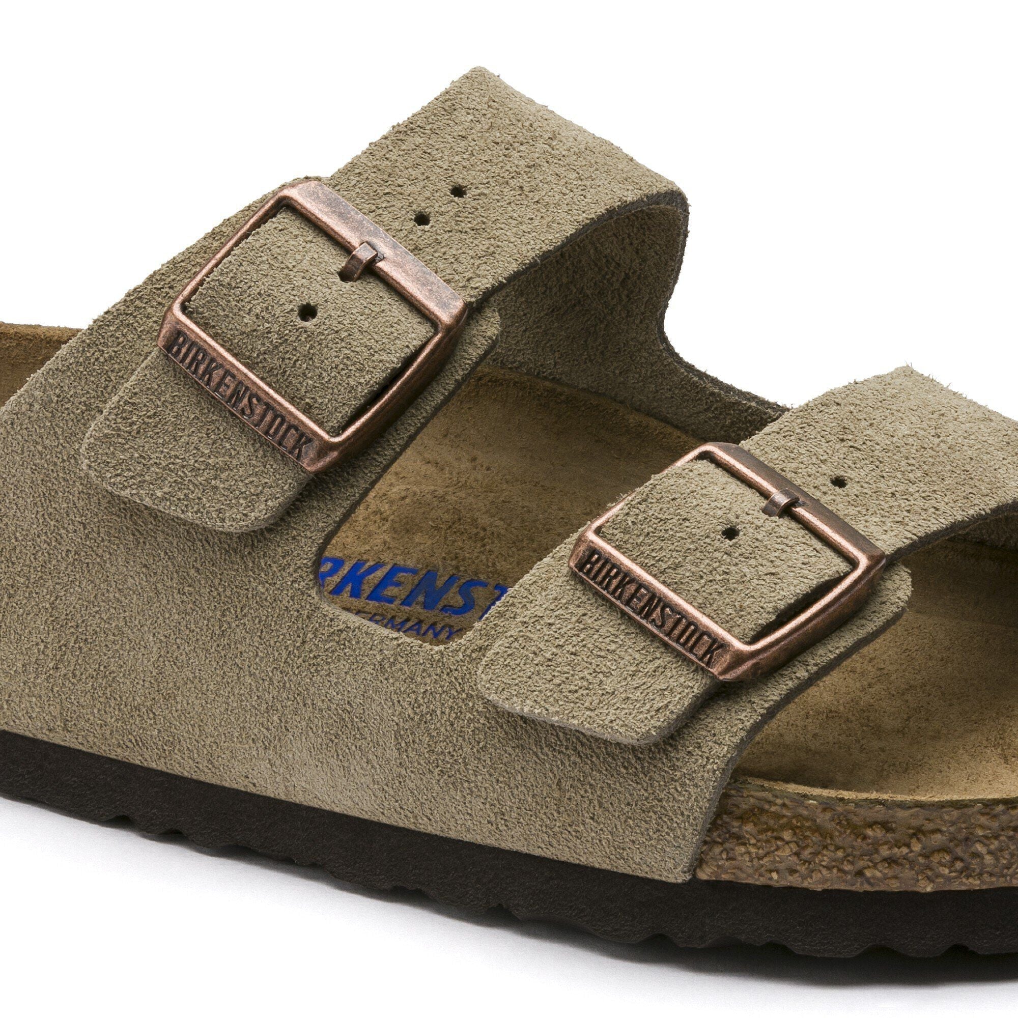 Birkenstock Arizona Soft Footbed Suede Taupe - OnSize