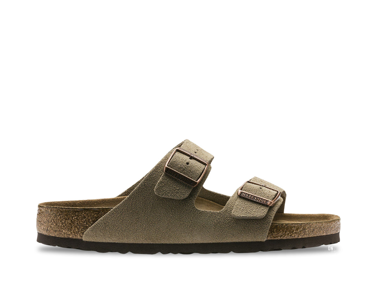 Birkenstock Arizona Soft Footbed Suede Taupe - OnSize