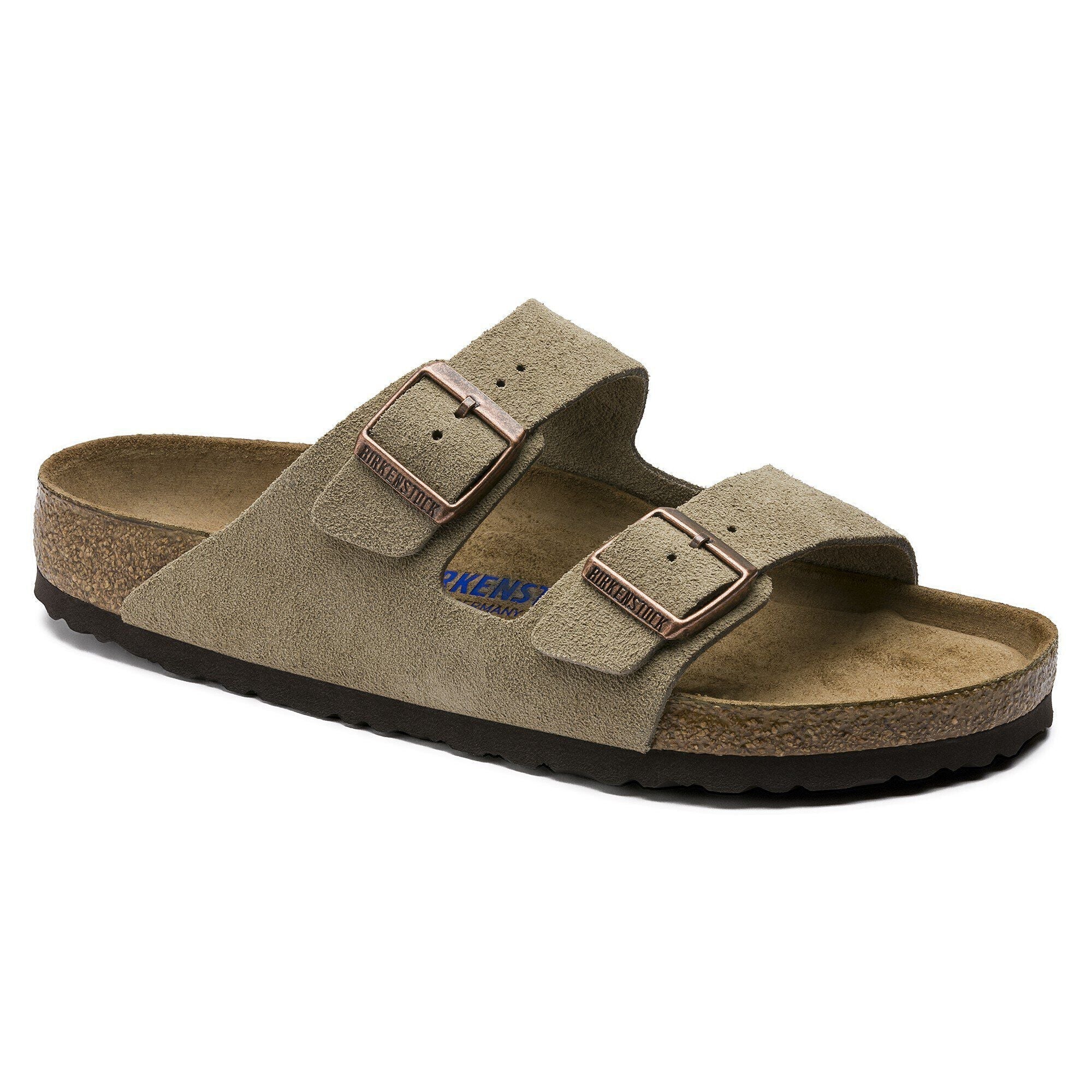 Birkenstock Arizona Soft Footbed Suede Taupe - OnSize