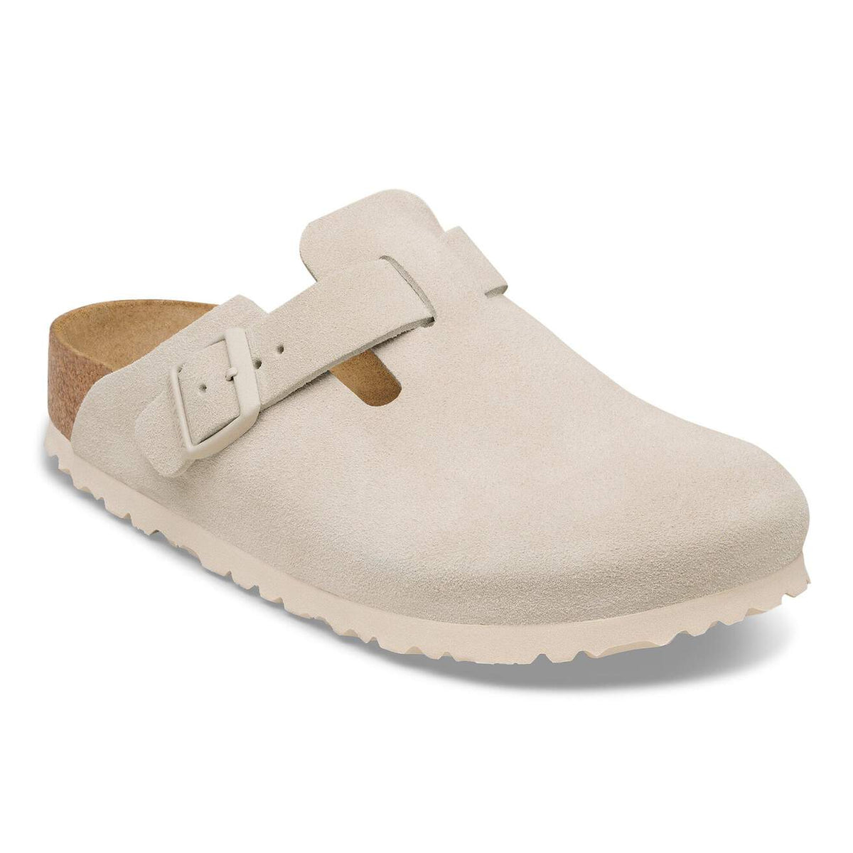 Birkenstock Boston Suede Oyster - OnSize