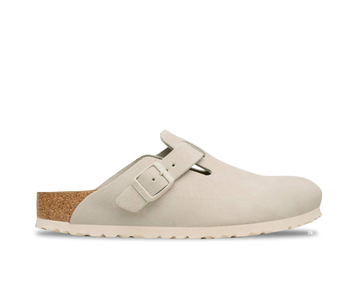 Birkenstock Boston Suede Oyster - OnSize