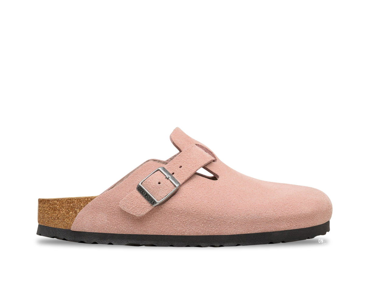 Birkenstock Boston Suede Pink Clay - OnSize