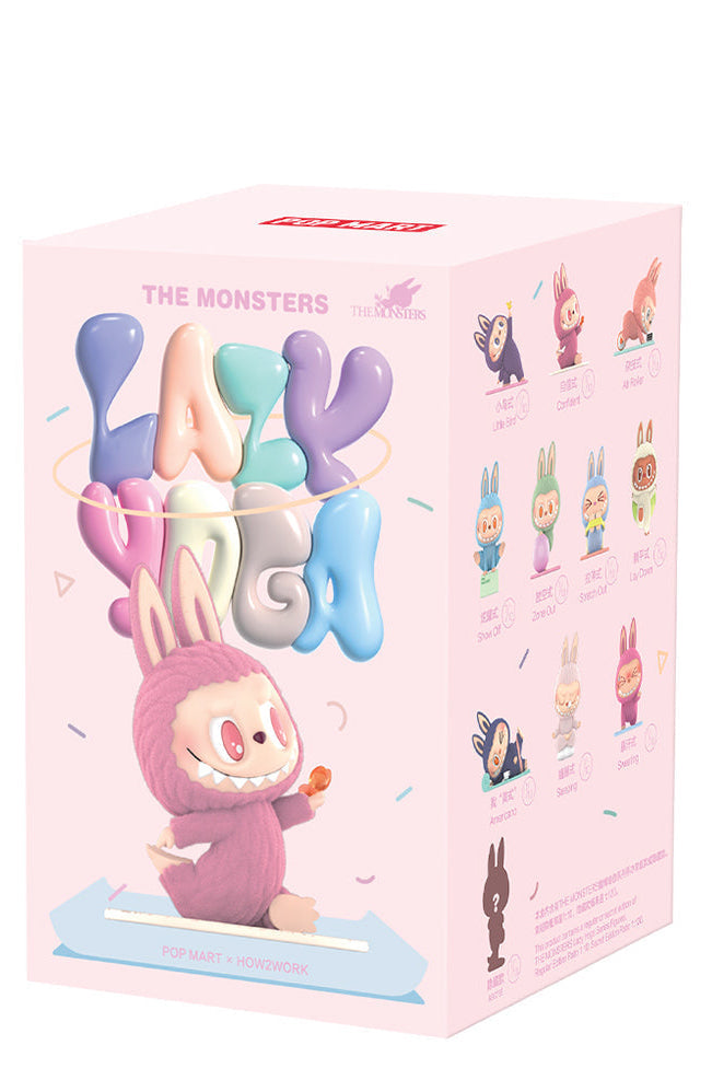 Pop Mart Labubu The Monsters Lazy Yoga Series - OnSize