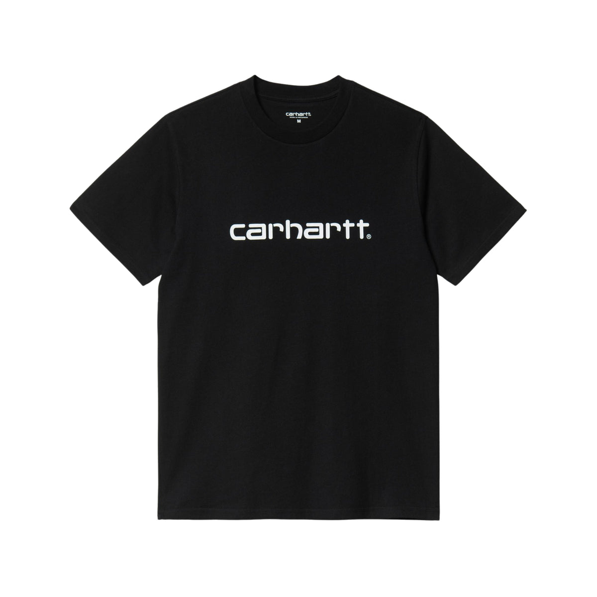 Carhartt WIP S/S Script T-Shirt Black/White - OnSize