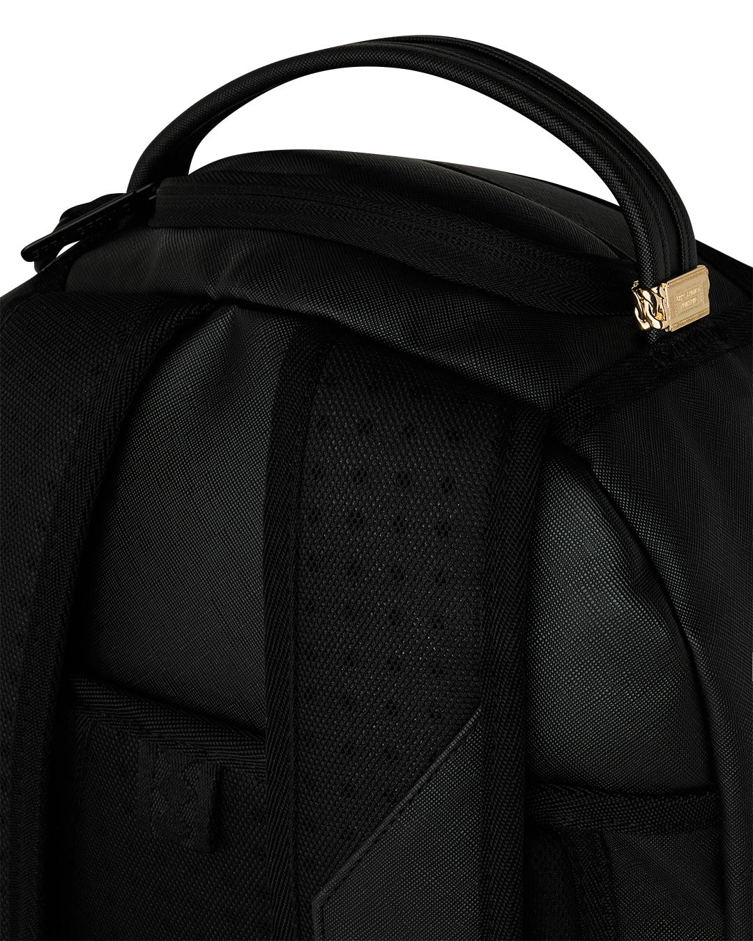 Sprayground Shark Central Black Embroidered Shark Backpack