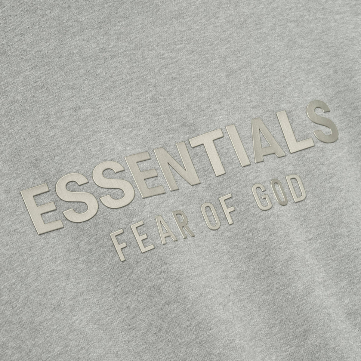 Fear of God Essentials Classic Fleece Hoodie Concrete Heather (FW25) - OnSize