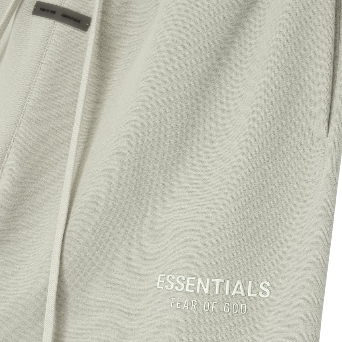 Fear of God Essentials Classic Fleece Sweatshort Abbey Stone (FW25) - OnSize