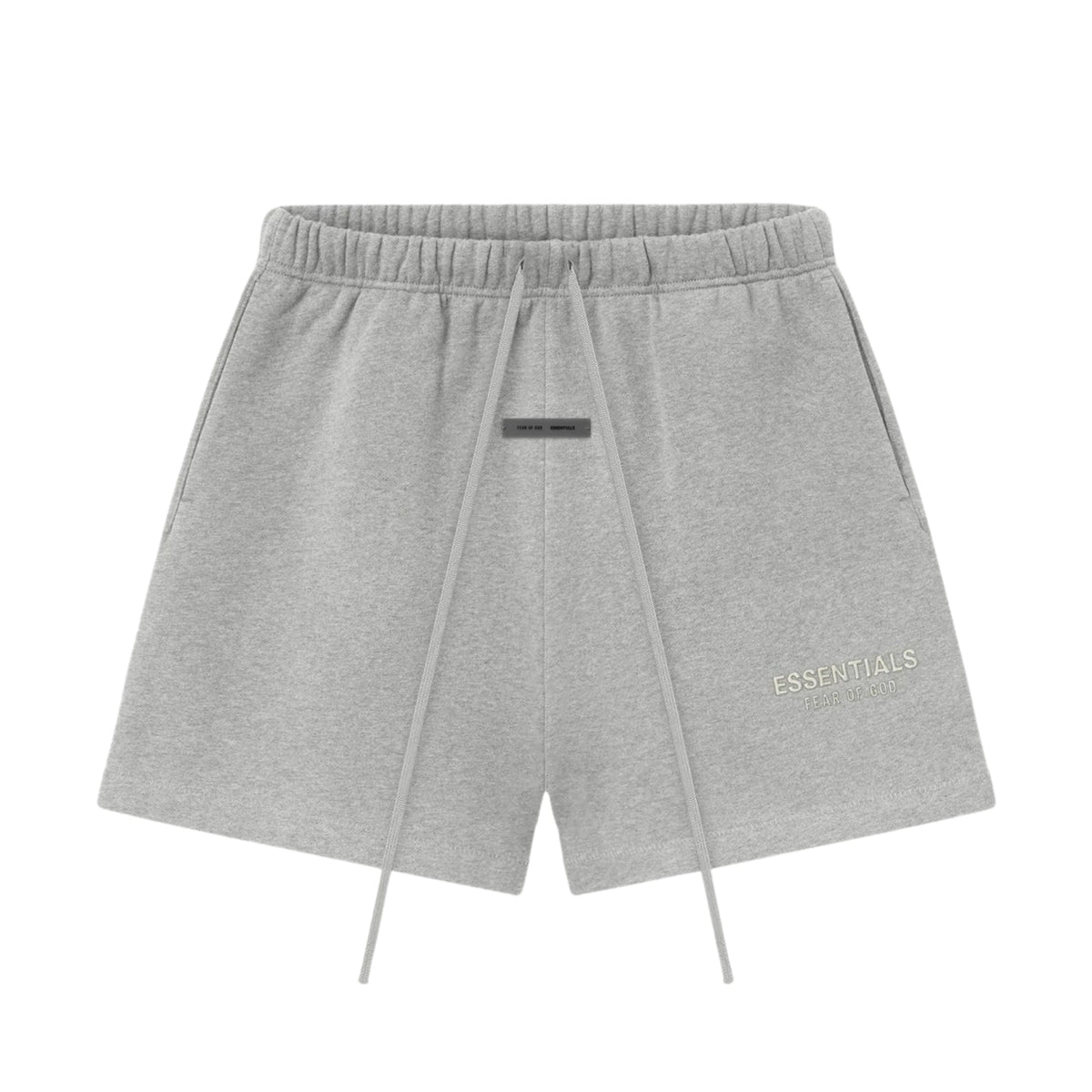Fear of God Essentials Classic Fleece Sweatshort Concrete Heather (FW25) - OnSize