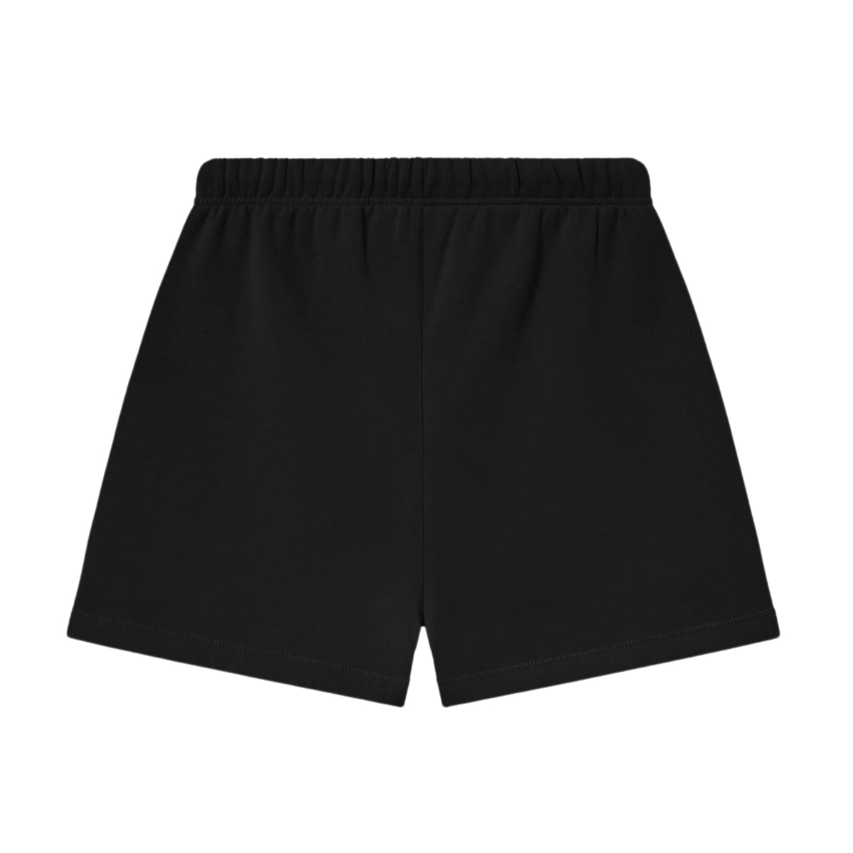 Fear of God Essentials Classic Fleece Sweatshort Jet Black (FW25) - OnSize