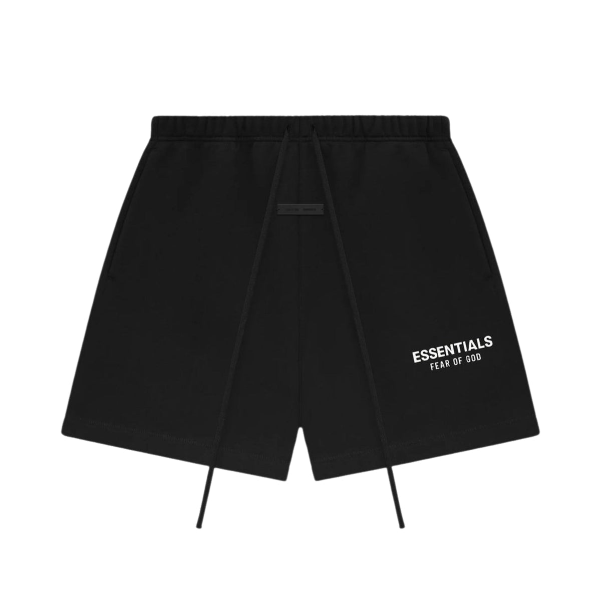 Fear of God Essentials Classic Sweatshort Jet Black (SS25) - OnSize
