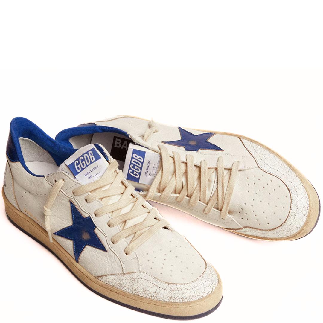 Golden Goose Ball Star White Blue Ice