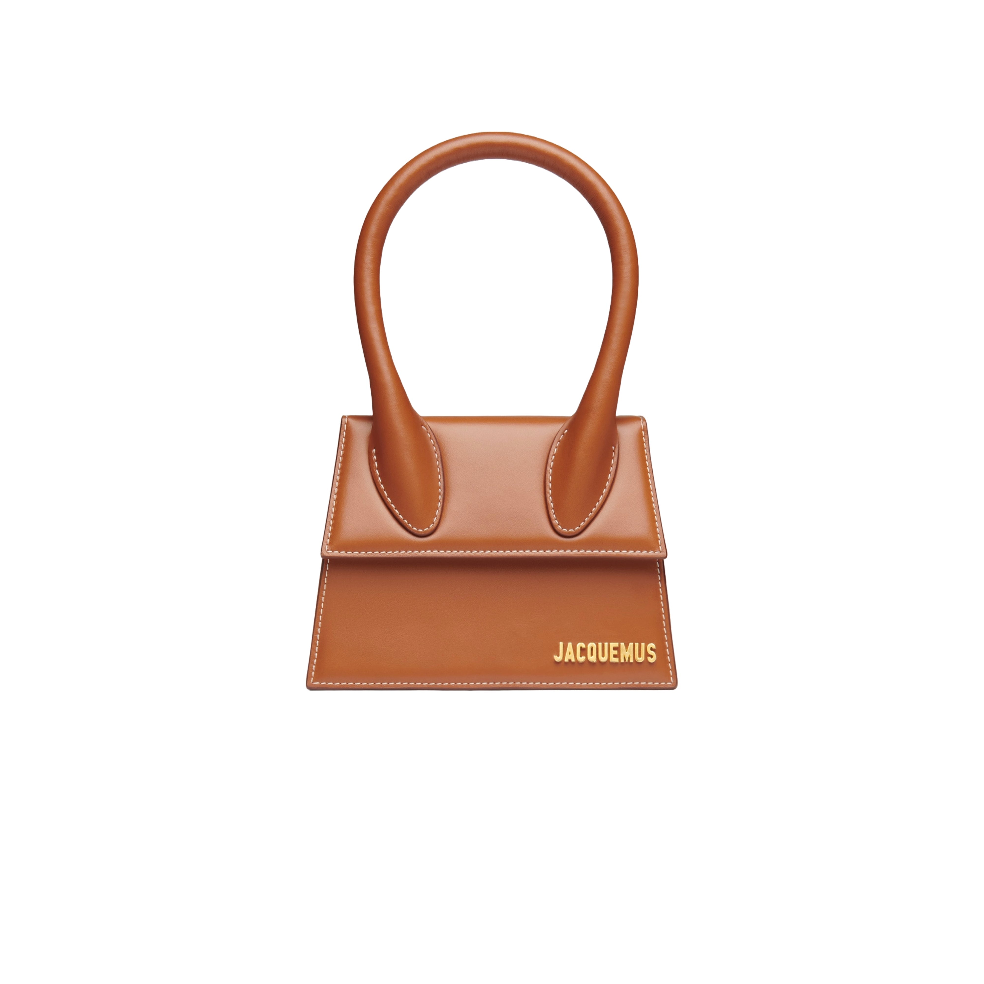 Jacquemus Le Chiquito Moyen Signature Handbag Light Brown - OnSize