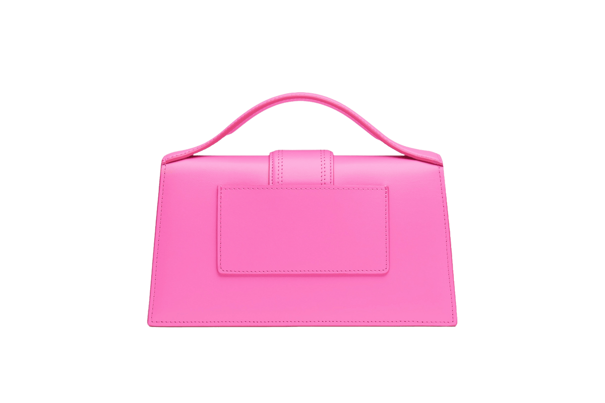 Jacquemus Le grand Bambino Crossbody Strap Handbag Neon Pink - OnSize