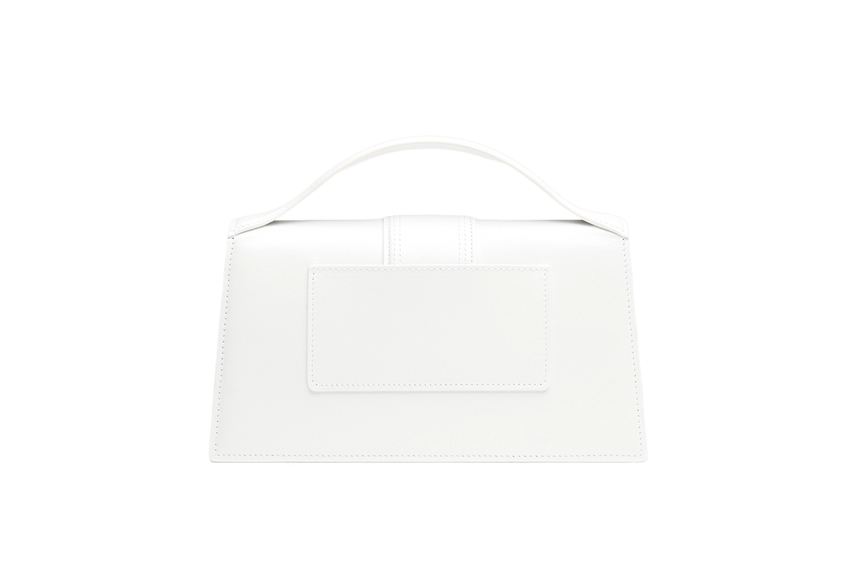 Jacquemus Le grand Bambino Crossbody Strap Handbag White - OnSize