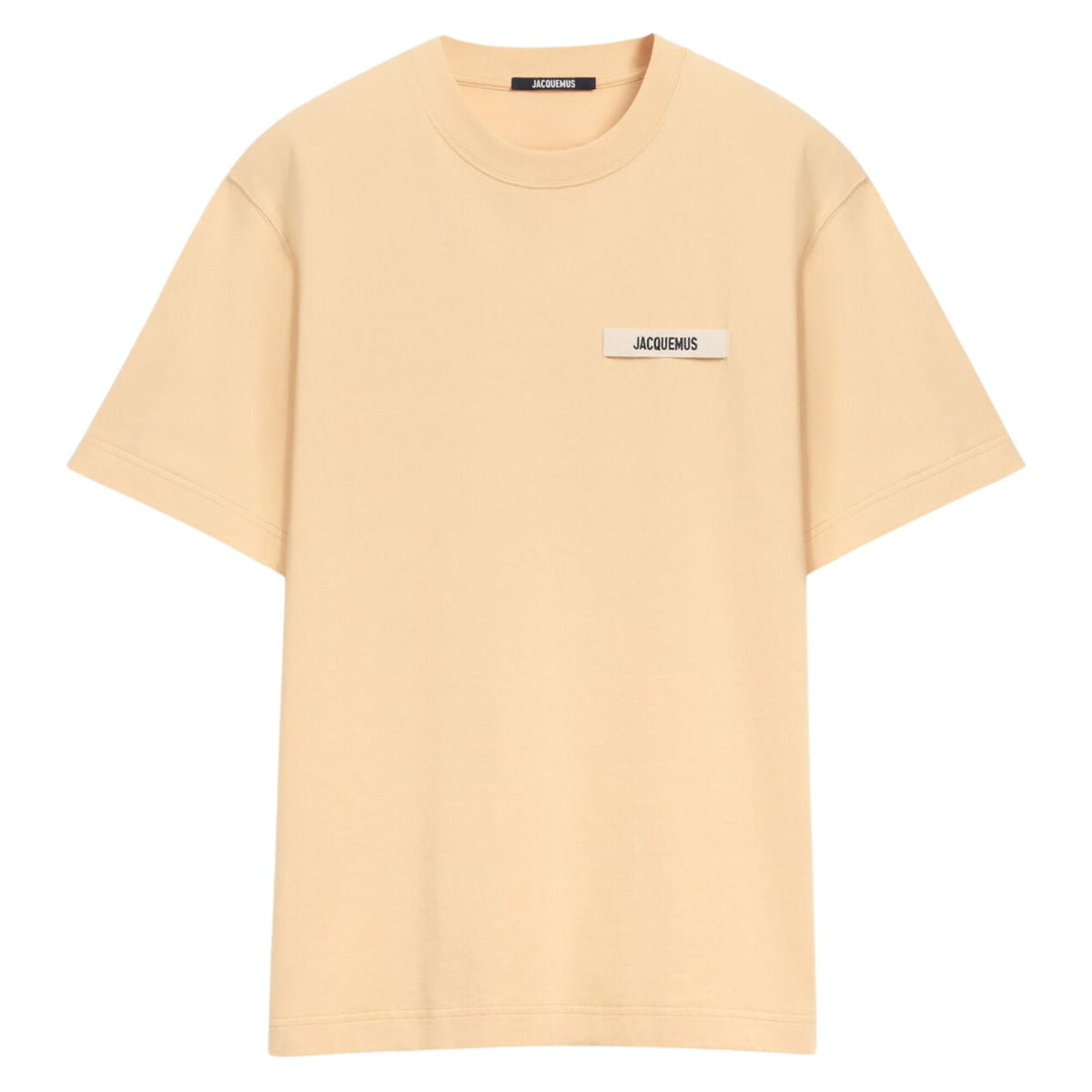 Jacquemus Le T-Shirt Gros Grain Light Beige - OnSize