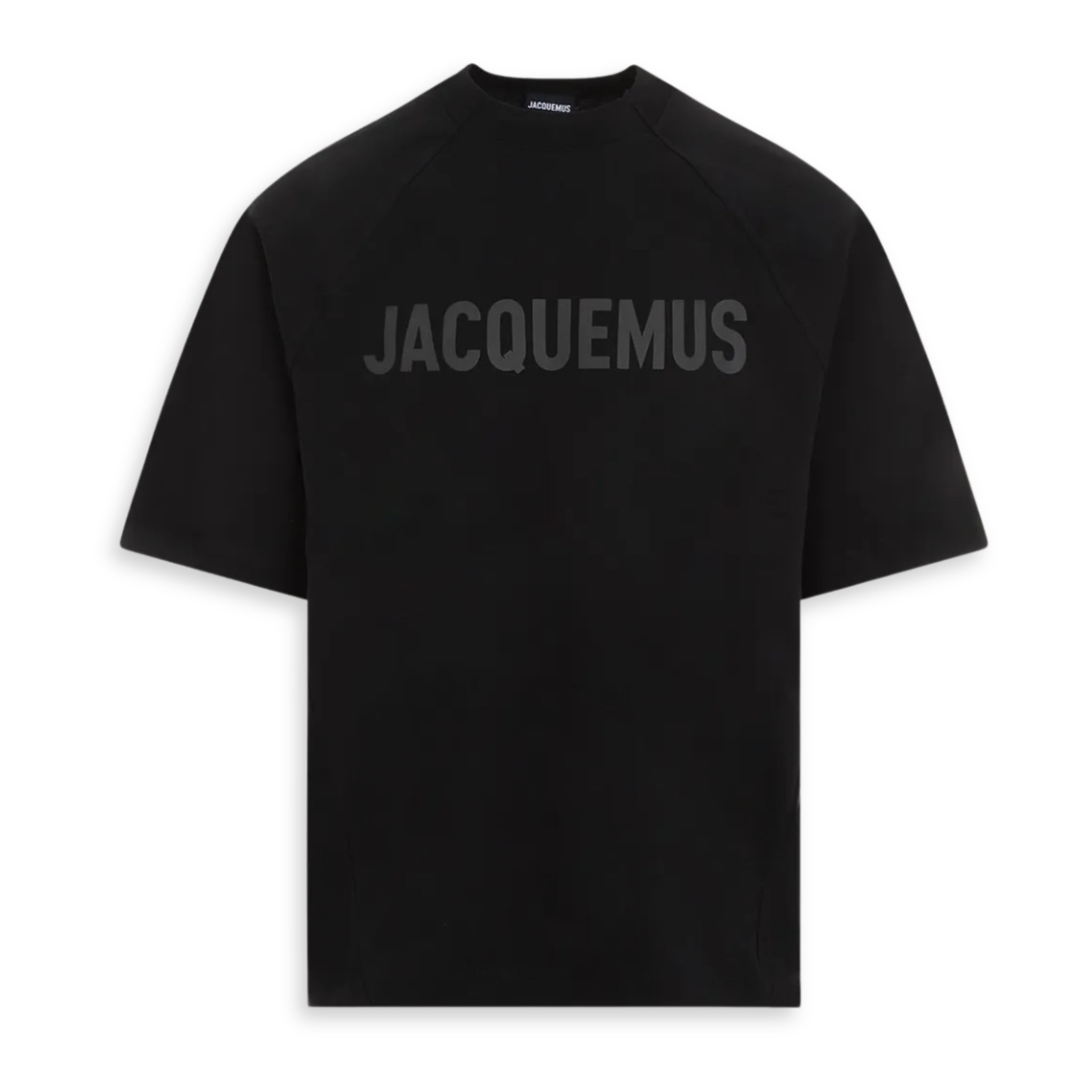 Jacquemus Le T-Shirt Typo Black - OnSize